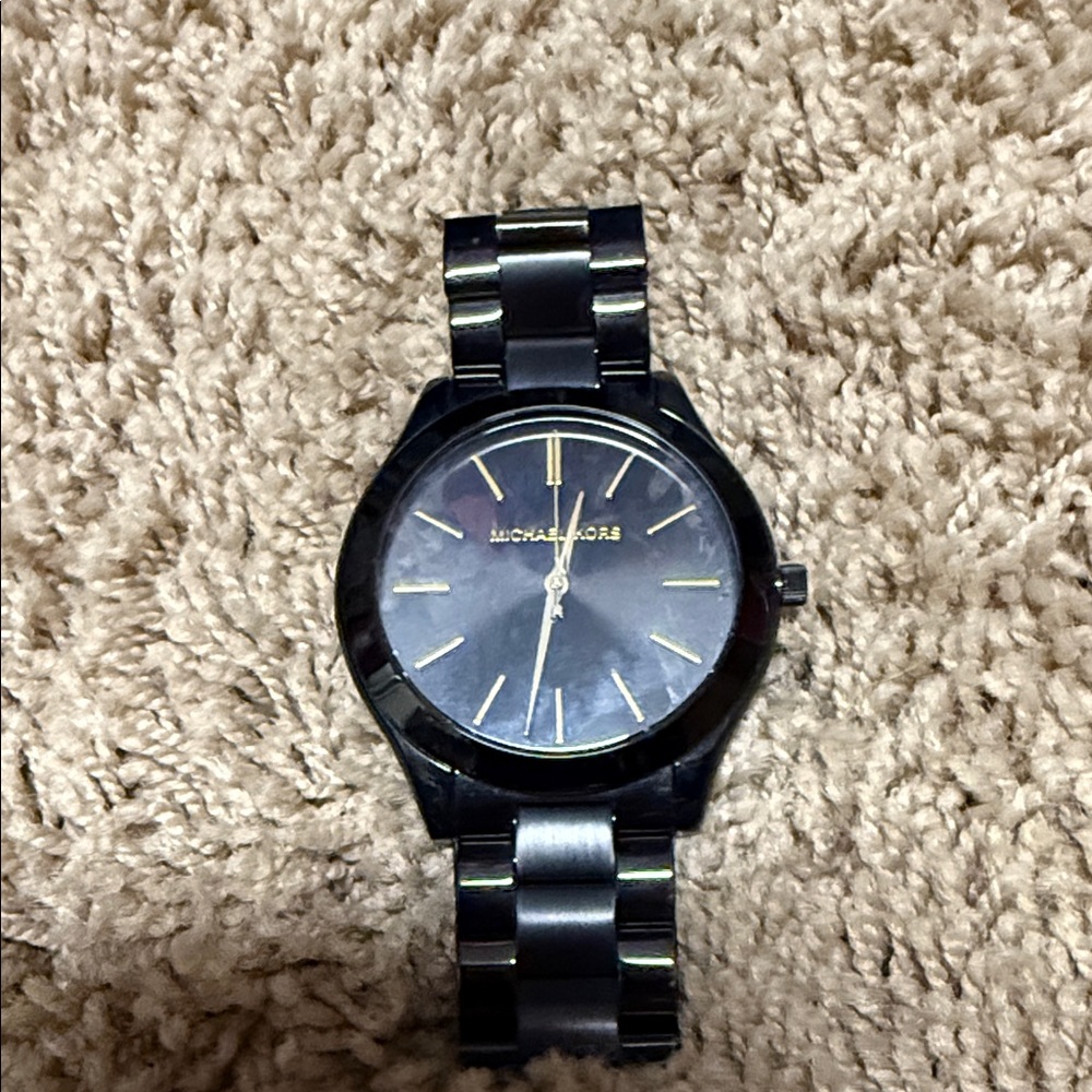 Michael Kors Midnight Black Timepiece